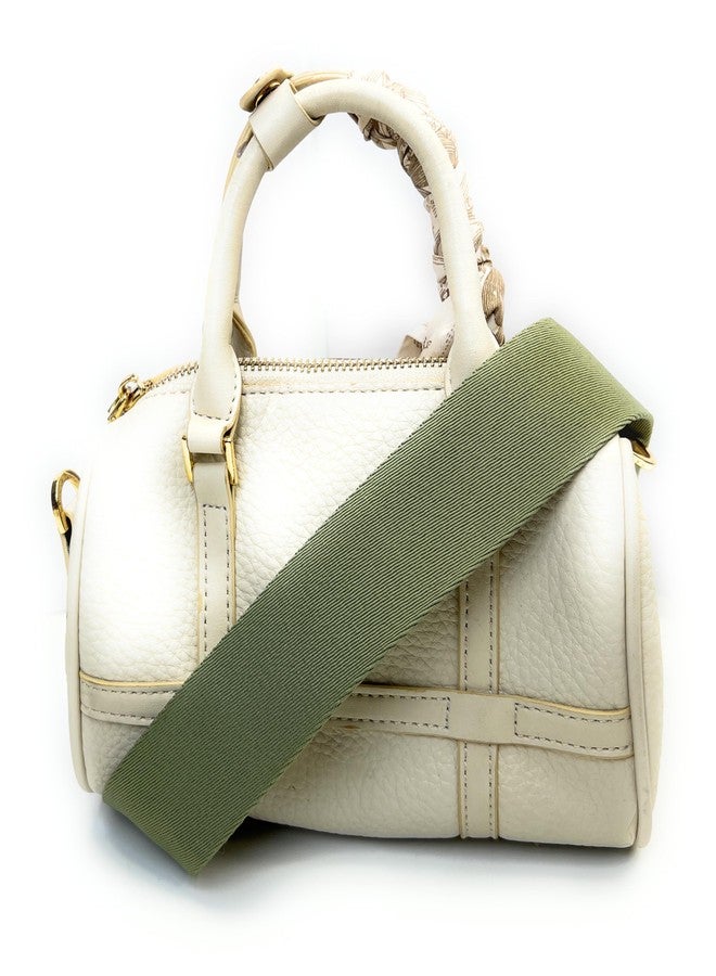 VersaKits Sage Green Purse Straps Replacement Crossbody 1-1/2 Inch Wide Light Gold Buckles Solid Color Adjustable Guitar Strap for Handbags Crossbody Bags Totes Durable and Stylish Bag Accessory - Image 4